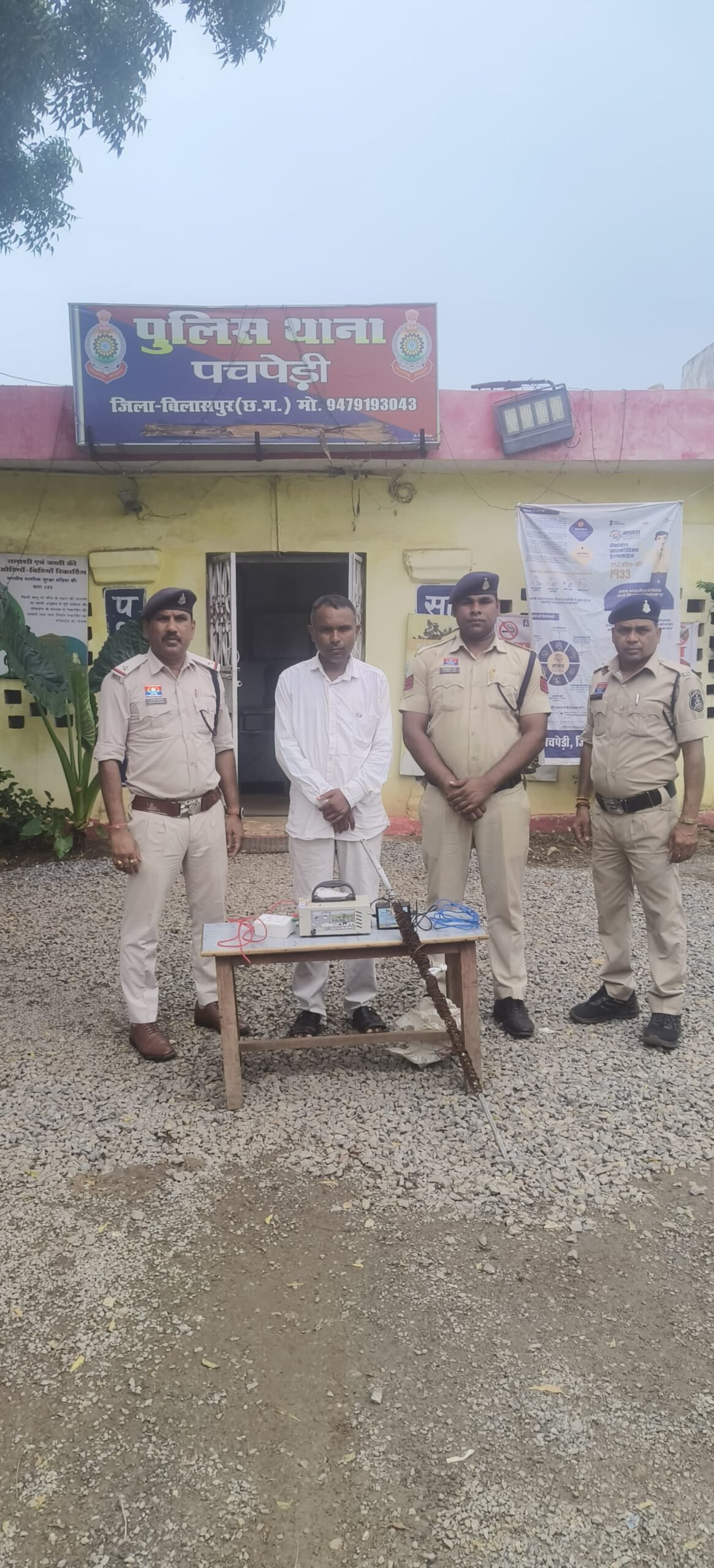 गैर इरादतन हत्या के प्रकरण में थाना पचपेड़ी पुलिस द्वारा की गई कार्यवाही।