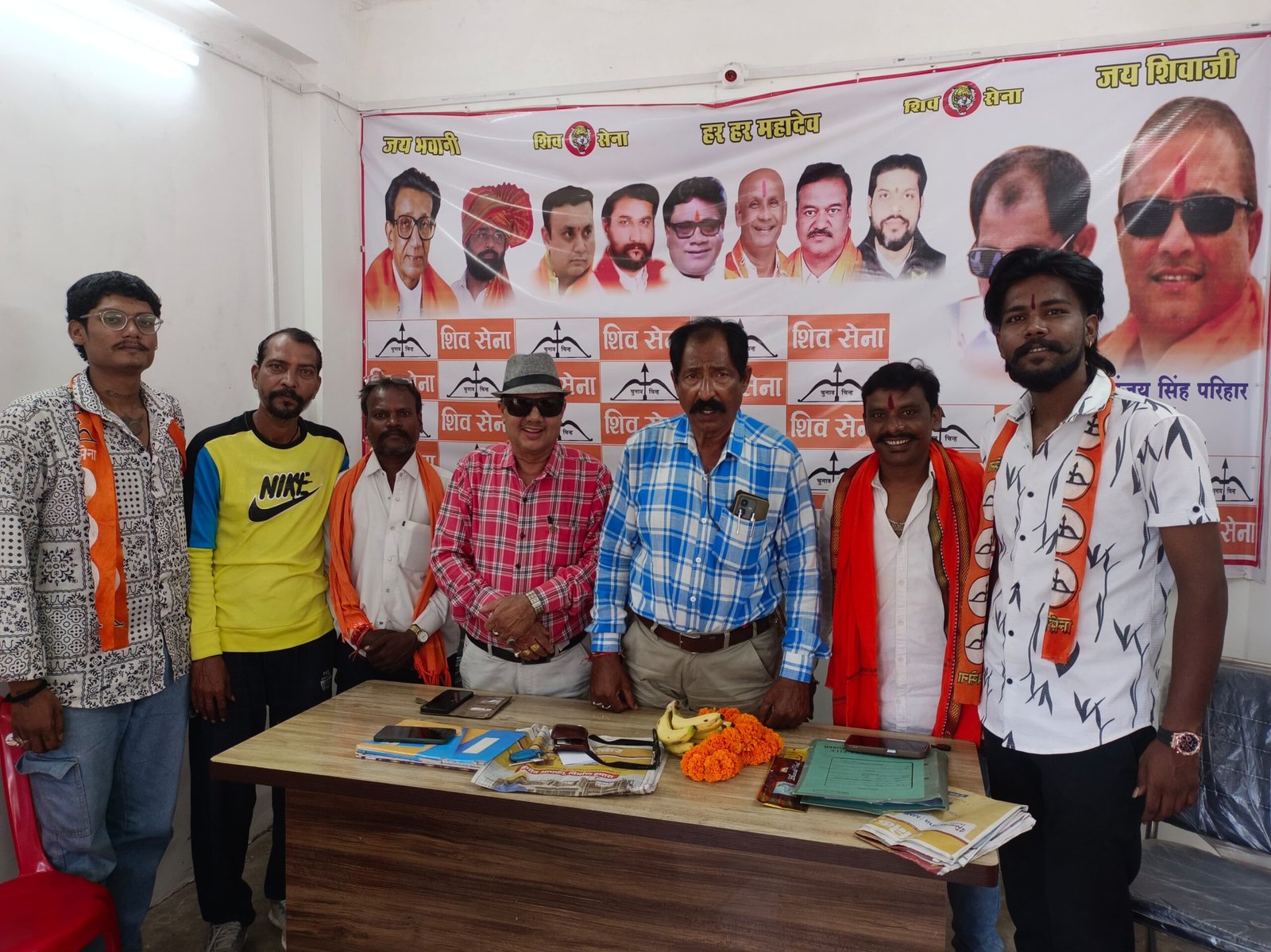 शिवसेना ने किया जोन प्रभारी नियुक्त… 